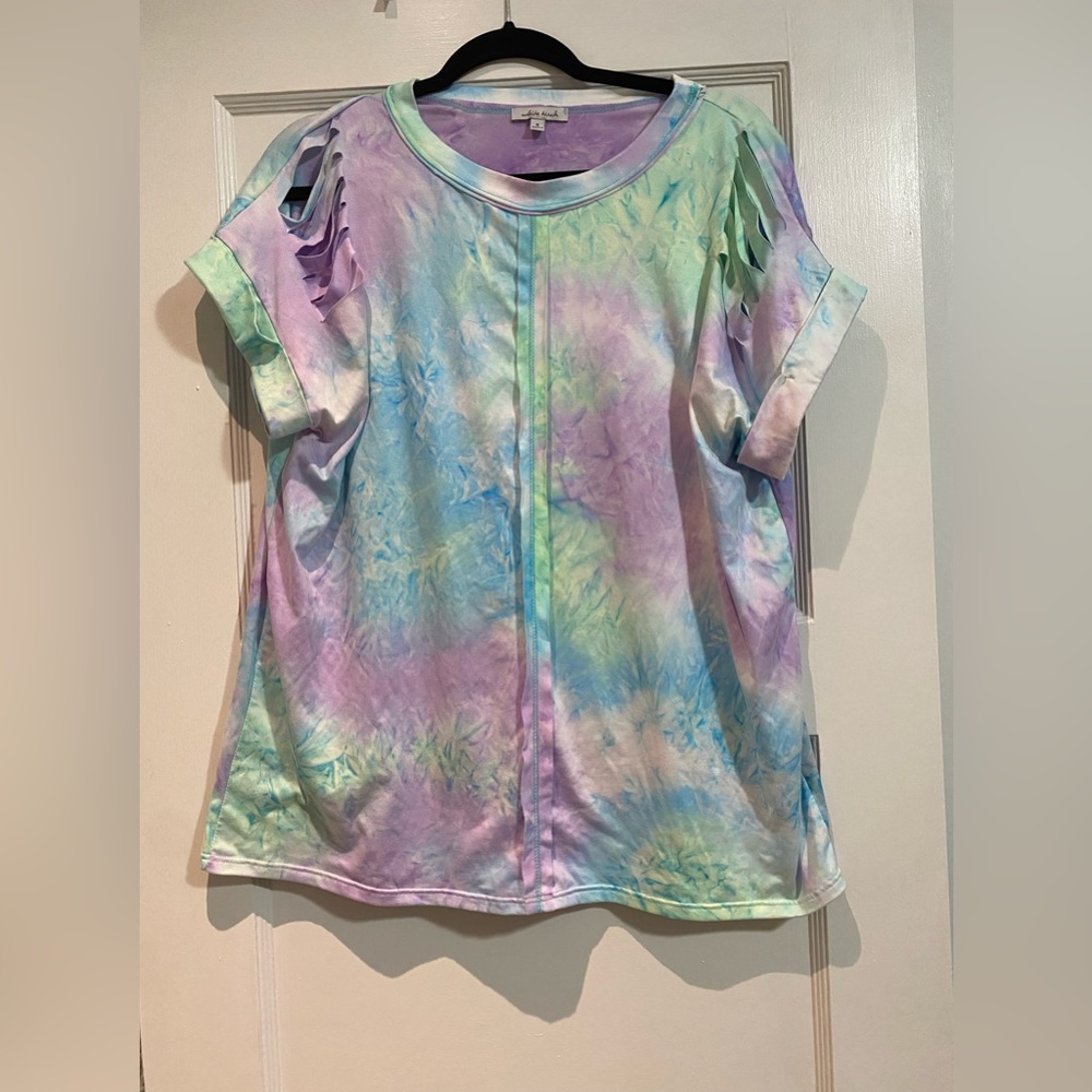 Tie dye blouse